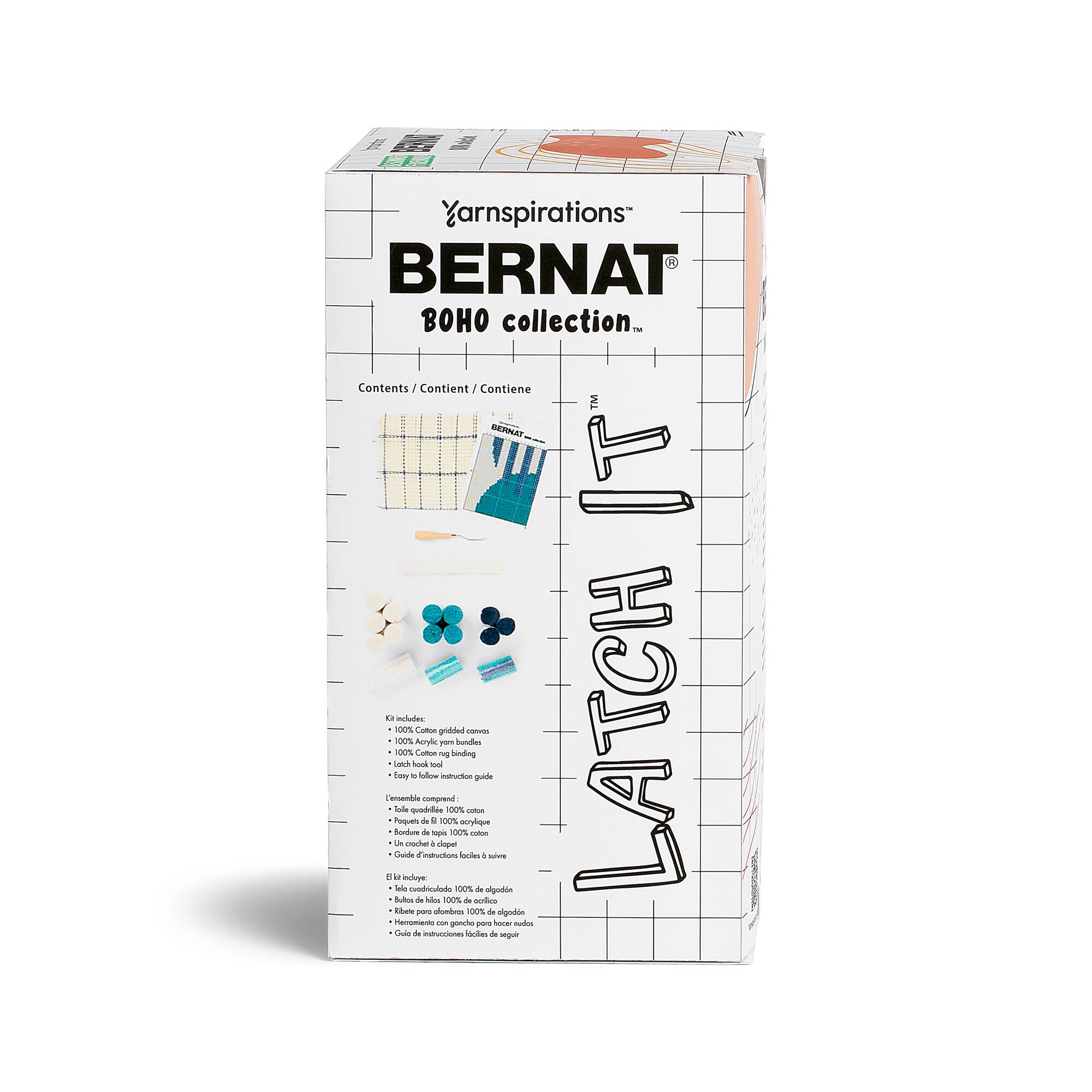 Bernat® Latch It™ Cosmic Collision Boho Yarn Kit